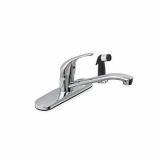 AM-9400 - 17382 Everflow Single Handle Kitchen Faucet with Sprayer - American Copper & Brass - EVERFLOW SUPPLIES INC FAUCETS