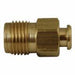 AP-500 - 1/4 INV FLARE PLUG"""" - American Copper & Brass - MARSHALL EXCELSIOR MISC. GAS SUPPLIES