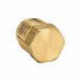 AP2C - 57-4 1/4" OD Flare Plug Brass - American Copper & Brass - ACME PARTS INC DOMESTIC BRASS FLARE FITTINGS