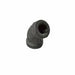 G-125F - 1/2 GALV 45 ELBOW - American Copper & Brass - USD Products MALLEABLE FITTINGS