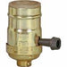 LS3WB - LAMP SOCKET 3 WAY BRASS - American Copper & Brass - ORGILL INC LIGHTING AND LIGHTING CONTROLS