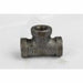 M-101S - 2 BLACK TEE - American Copper & Brass - USD Products MALLEABLE FITTINGS