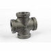 M-102K - 3/4 BLK CROSS - American Copper & Brass - USD Products MALLEABLE FITTINGS