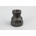 M-119UR - BMRC3003 Everflow 3" X 1-1/2" BLACK Malleable Iron Reducing Coupling - American Copper & Brass - EVERFLOW SUPPLIES INC MALLEABLE FITTINGS