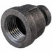 M-119XS - 4 X 2"BLK RED.COUPLING - American Copper & Brass - USD Products MALLEABLE FITTINGS