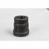 1" X 1/2" DOMESTIC BLACK MALLEABLE IRON REDUCING COUPLING-USA