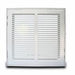 MFRG306W - MFRG306W METAL-FAB White Return Air Grille, 1/2" Spacing, 30" X 6" - American Copper & Brass - METAL FAB INC DUCTWORK- B VENT