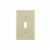 PJ1-I - PJ1-I Leviton 1-Gang Toggle Wallplate, Midway Size, Device Mount - Ivory - American Copper & Brass - LEVITON INC ELECTRICAL BOXES AND COVERS