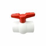 S-601-1 - V10491N LASCO Fittings 1" Compact Valve PVC S X S - American Copper & Brass - WESTLAKE PIPE AND FITTINGS PVC-CPVC BALL VALVES