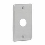 TP614 Eaton Crouse-Hinds Utility Box Cover, (1) 1/2", Steel