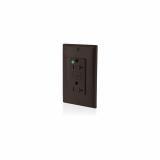 X7899 - X7899 Leviton 20 Amp Receptacle, Tamper Resistant - Brown - American Copper & Brass - LEVITON INC WIRING DEVICES