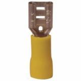YFSD - YELLOW 12-10 AWG FEMALE SPADE TERMINAL - American Copper & Brass - ORGILL INC WIRE GROUNDING, CONNECTING, AND WIRE MARKING